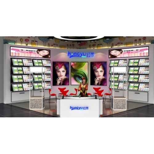 三门峡化妆品展柜厂精品厂家到泰达