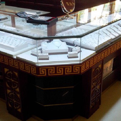 郑州珠宝展柜厂家设计古朴大方